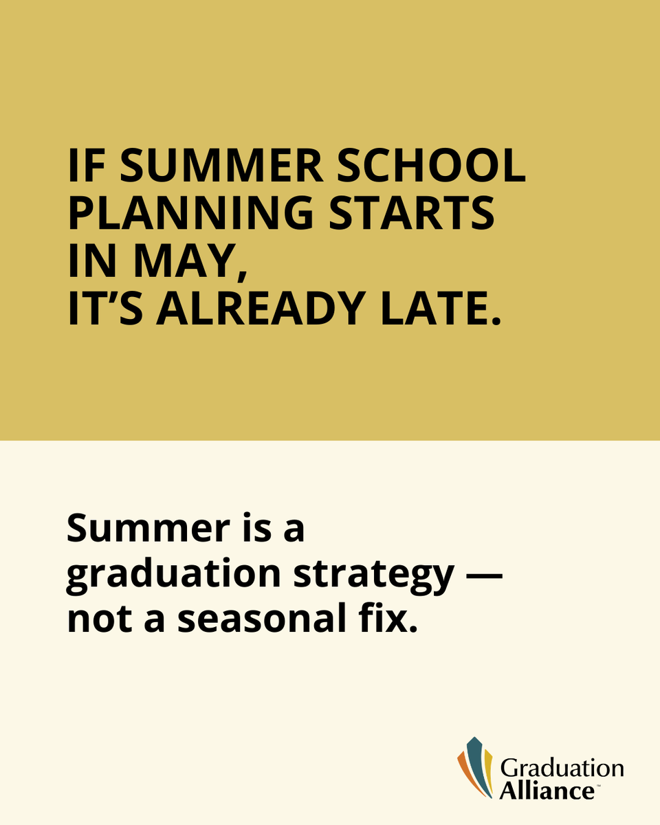 Graduation Alliance tweet media