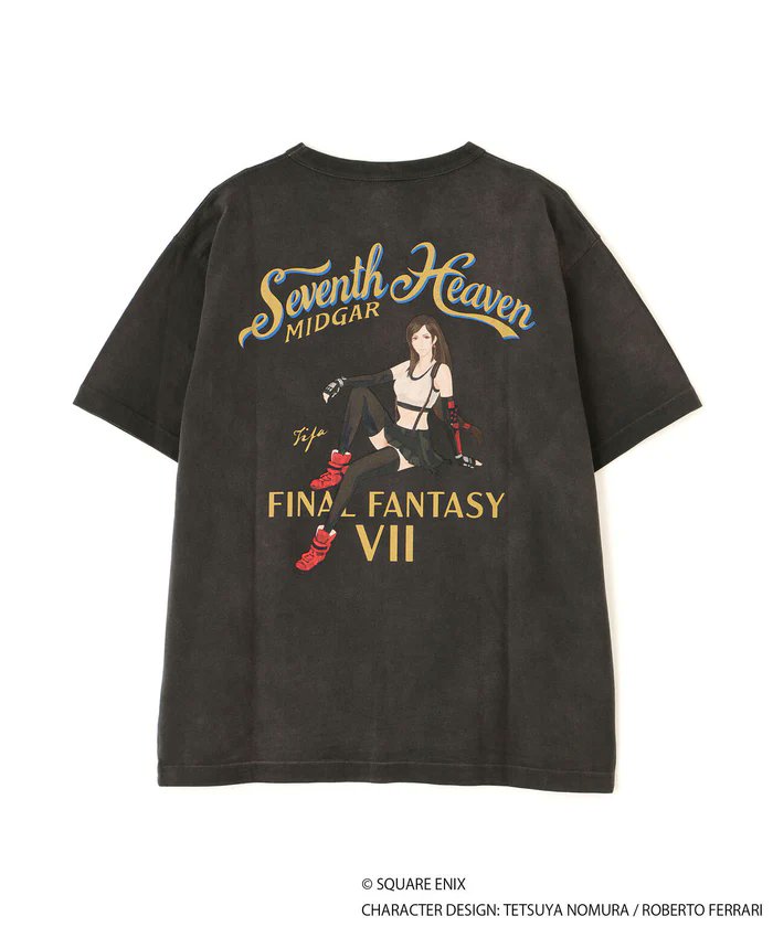 outarou100's tweet photo. 3週間ぐらいまえに
AVIREX FINAL FANTASY VII REMAKE
コラボのTシャツ買った
Tシャツに1万出したの人生初だよ…
ティファがいつも売り切れてて
たまたま入荷一時間後に気づいて買えた
入荷一時間後で1枚しかないならそりゃ買えんわと思った
これパーカーかロングTシャツだと良いんだけどなぁ https://t.co/y7e3qC43nU
