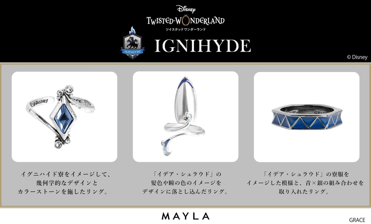 ディズニー ツイステッドワンダーランド』 マルチチャーム イグニハイド寮