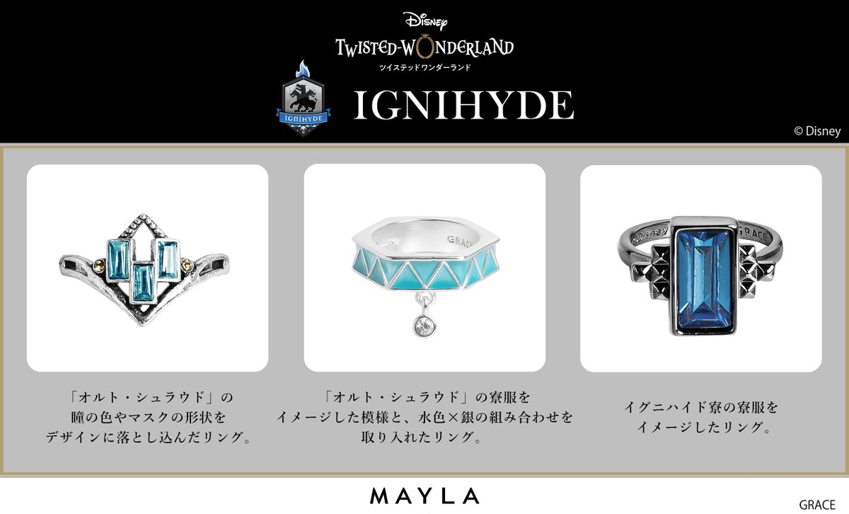 ディズニー ツイステッドワンダーランド』 マルチチャーム イグニハイド寮
