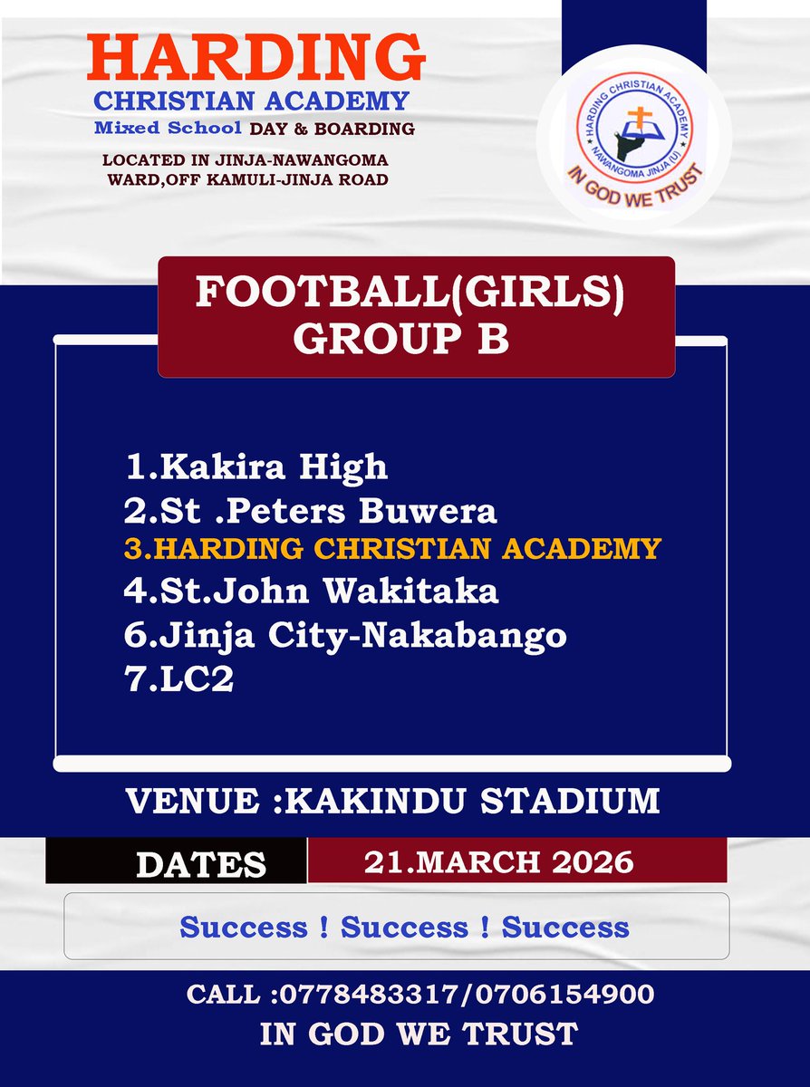 Harding Christian Academy -Jinja Eastern Uganda tweet media