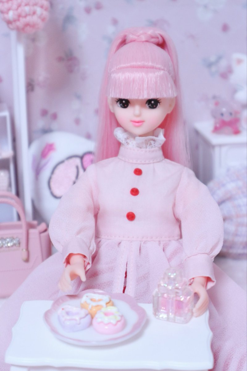 キャンドゥで購入しました🍩✨

可愛いサユリさん🩷

#リカちゃんキャッスル