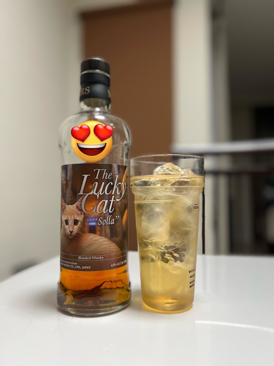 炭酸水なかったんだ🥹
水割りも美味いよね👌