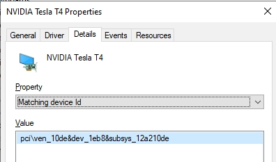 guyrleech's tweet photo. Working driver on one Windows machine needed on another machine? pnputil.exe FTW
Get the inf file name from device manager properties for the device or PowerShell.

Can't find a driver? Get the "matching device id" &amp; search internet for it (without susbsys part if can't find) https://t.co/nARuQ9dFcQ