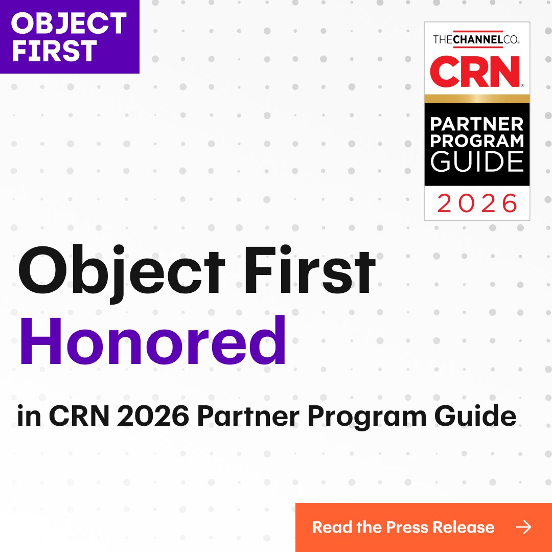 Object First tweet media