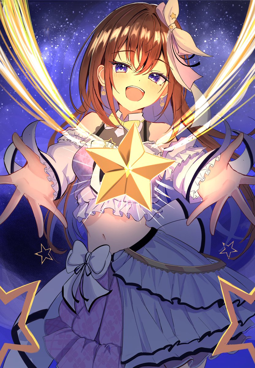 ときのそら 「最近コタツはそらちゃんはいいぞをいいねする者になってる いやすごいよみんな、自分」|ウミコタツ　skeb募集中のイラスト