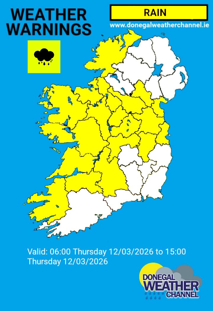 Donegal Weather Channel tweet media