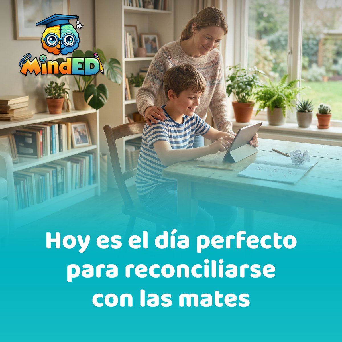 MindED_ES's tweet photo. Día de las Matemáticas: reconciliarse con los números también es posible
👉 Descúbrelo en https://t.co/7f0jxNIGDm
Hoy celebramos el Día de las Matemáticas, una oportunidad perfecta para recordar que entender los números puede ser algo motivador y accesible para todos los niños. https://t.co/MSeqDw62Ts