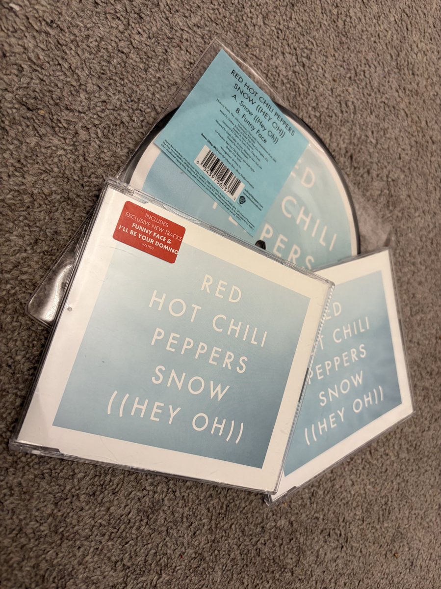 RHCP Physical Media UK tweet media
