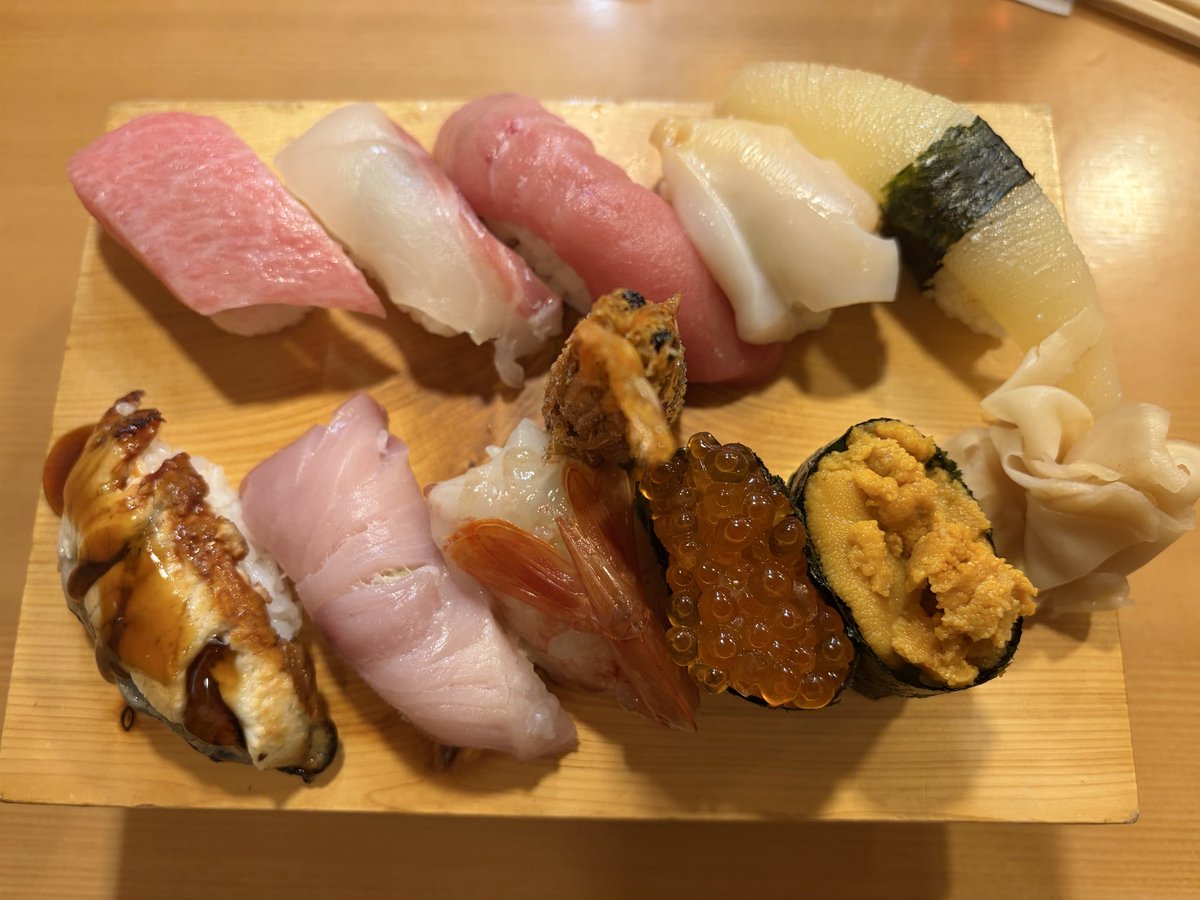 久しぶりにや台ずし🍣🥰👍