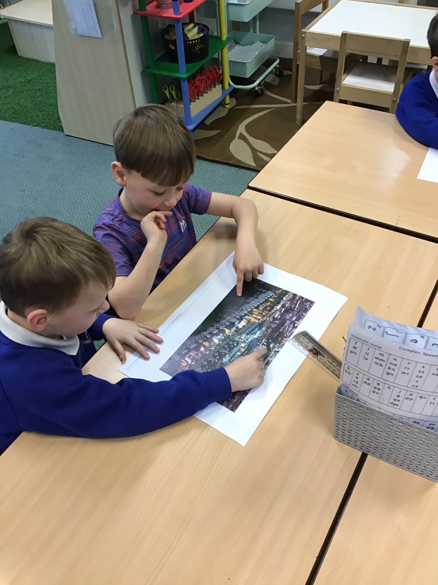 CanonYearOne's tweet photo. Y1R have been finding human &amp; physical features using an aerial photograph of London. @CanonSharples @LT_Trust @Cornerstonesedu https://t.co/N7S7WgU6wM