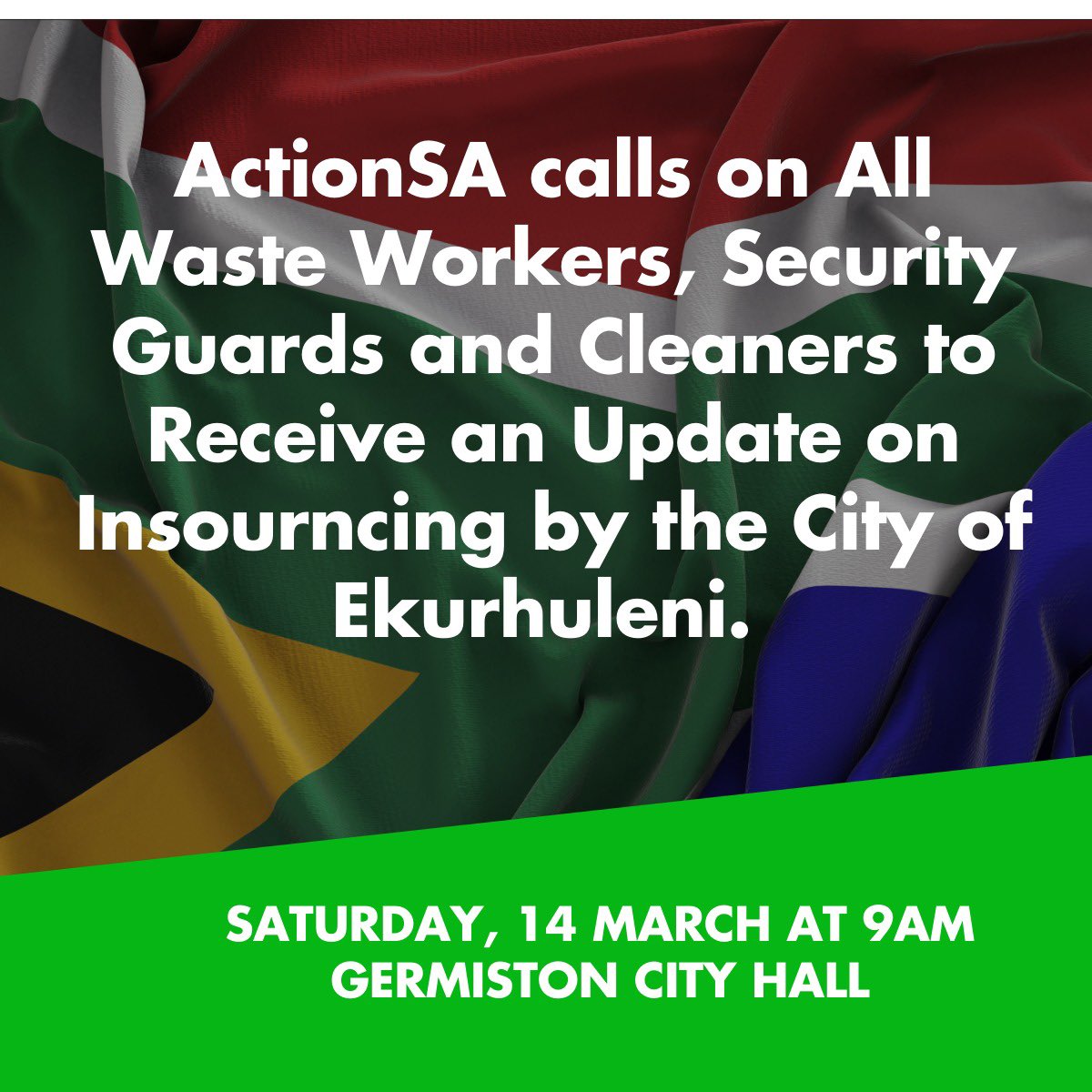 ActionSA Ekurhuleni Caucus tweet media