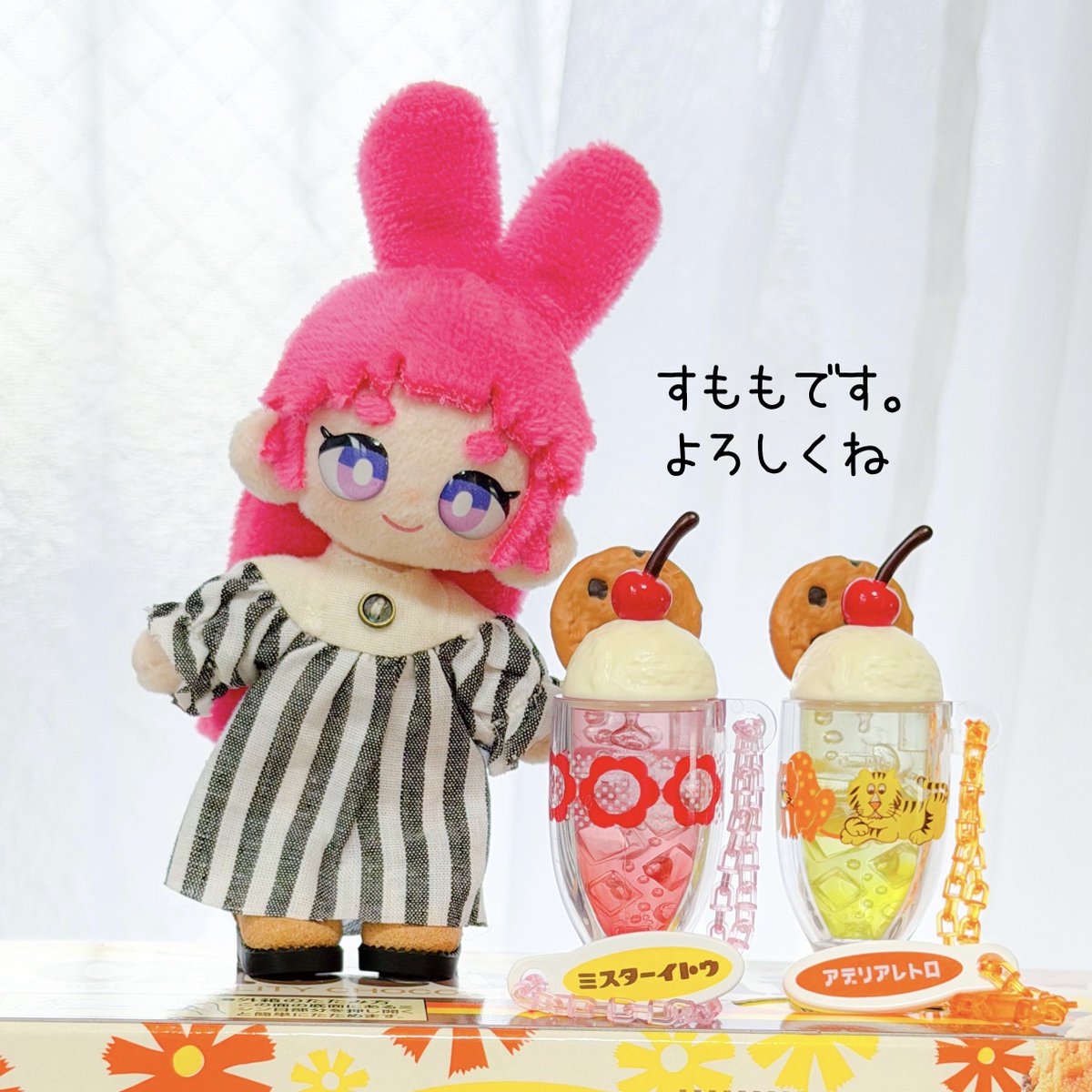 実は去年お迎えしたぷにみおちゃんのお名前決めてました（過去形なんかい）〝すもも〟です。よろしくね〜🍑
 #ぷにみお