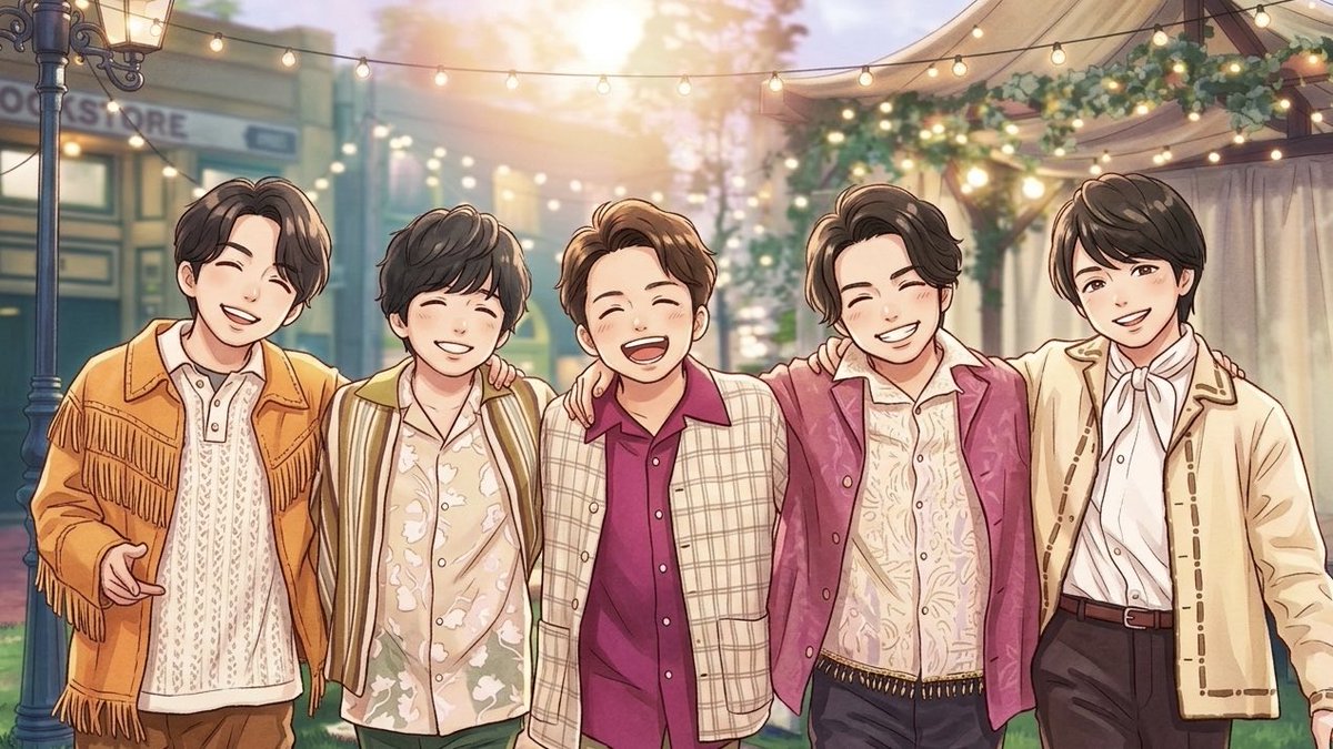 hiro3nimum's tweet image. 📢 動画を投稿しました✨

. . .·:*¨༺     ☆     ༻¨*:·. .
       🎼  Five／嵐
🖐️┈┈┈┈┈┈┈┈┈ 🚌✨
ぜひ聴いてください😊
🔗youtu.be/44wGJEmMcog

ついに5人が揃った新曲『Five』！
5月末という大きな節目を前に、感謝と応援の気持ちを込めて大切に歌わせていただきました。

#嵐 #Five