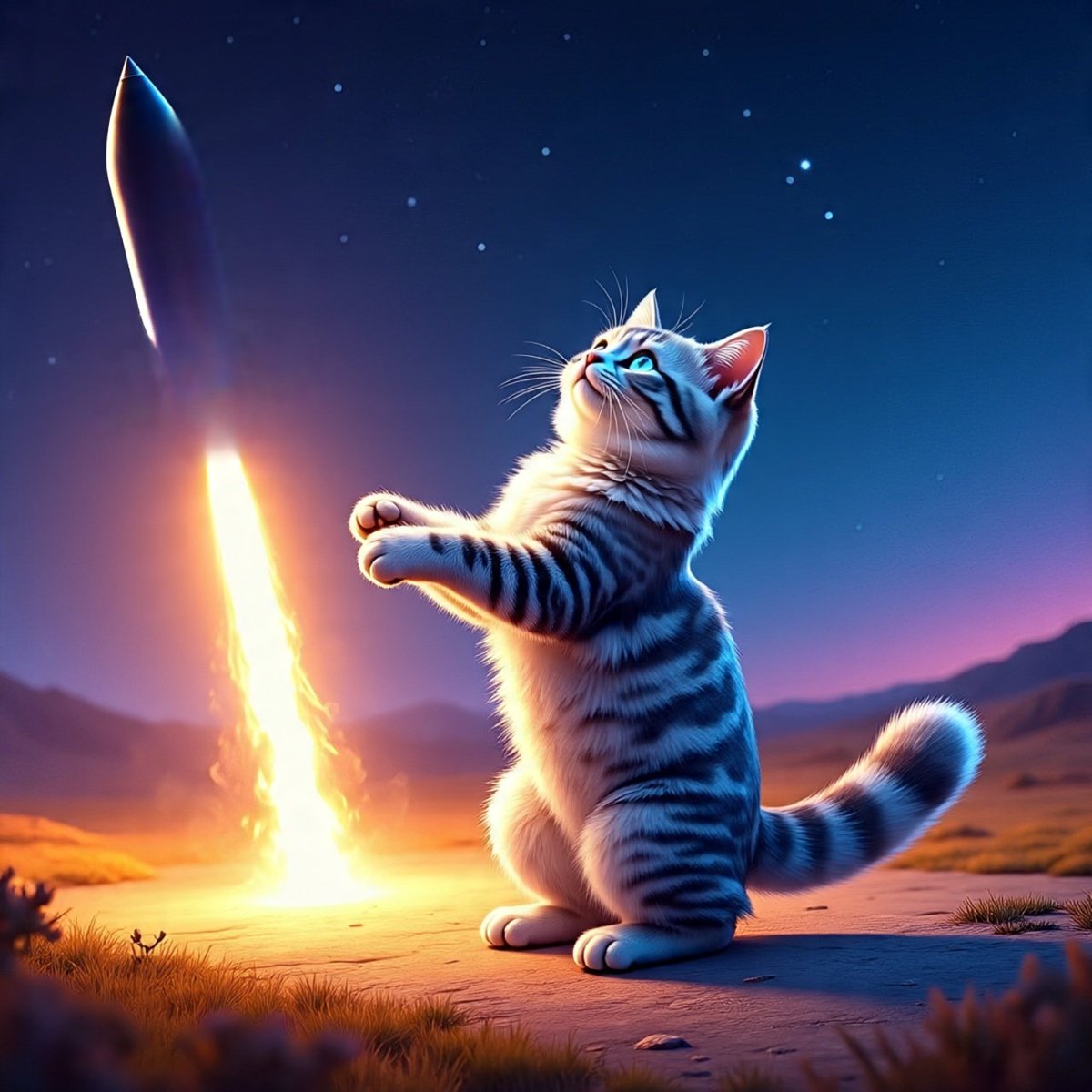 CatAi_CTA's tweet photo. Smartest Cat. Hardest Pump. 🐾💎
$CTA is rewriting the AI meta on Solana. Next stop: The Stars. 🚀🌟
Join the revolution. #CatAi #CTA #SOL #Pumpfunn #memecoin https://t.co/mullztSIyq