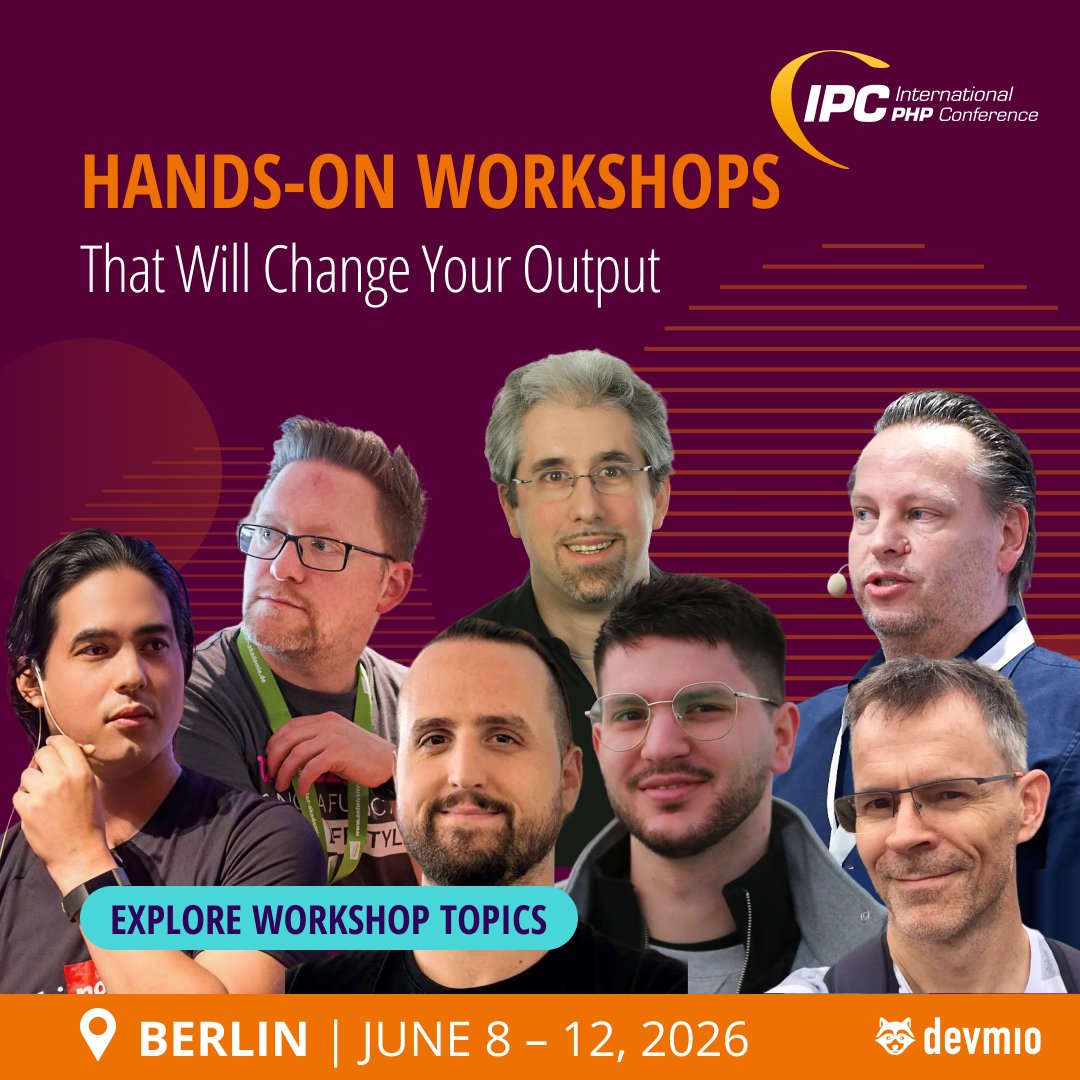 International PHP Conference tweet media