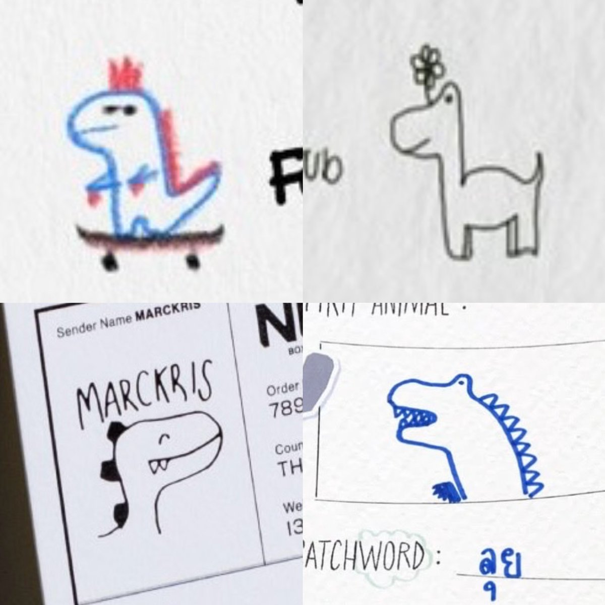 วิวัฒนาการไดโนเสาร์ของมาร์คคริส55555555555
#MARCKRIS