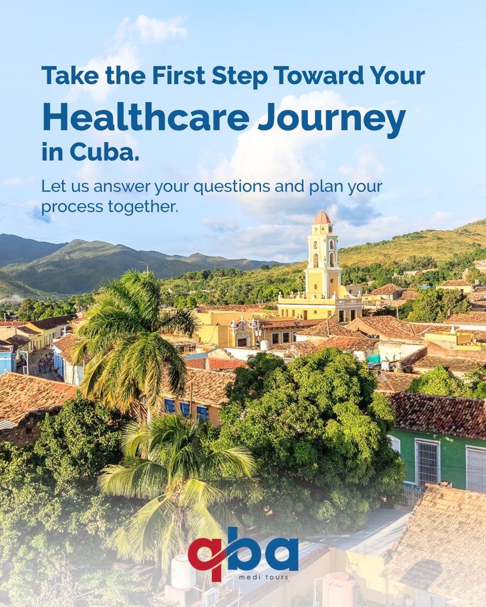 QBAmeditours's tweet photo. 🌿 Are you ready to make a new beginning for your health?

Let us clarify all the details you are curious about regarding the treatment process in Cuba and create a personalized plan together.

🔗 https://t.co/WLprzwHrdW https://t.co/dKJhZuvVKn