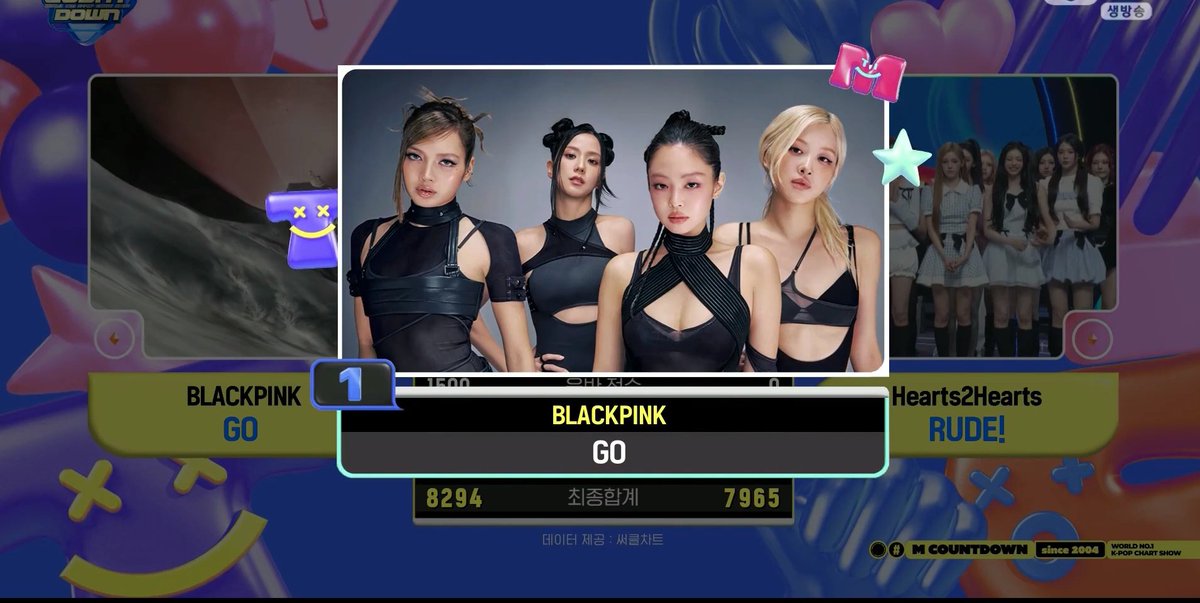 Congratulations to BLACKPINK and BLINKs for winning the #1 Song of the Week on MCountdown with 'GO'! 🏆

#BLACKPINK #블랙핑크 <a href="/BLACKPINK/">BLACKPINKOFFICIAL</a>