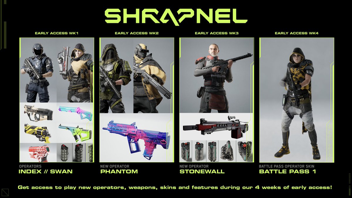 SHRAPNEL » Play Now on Steam tweet media