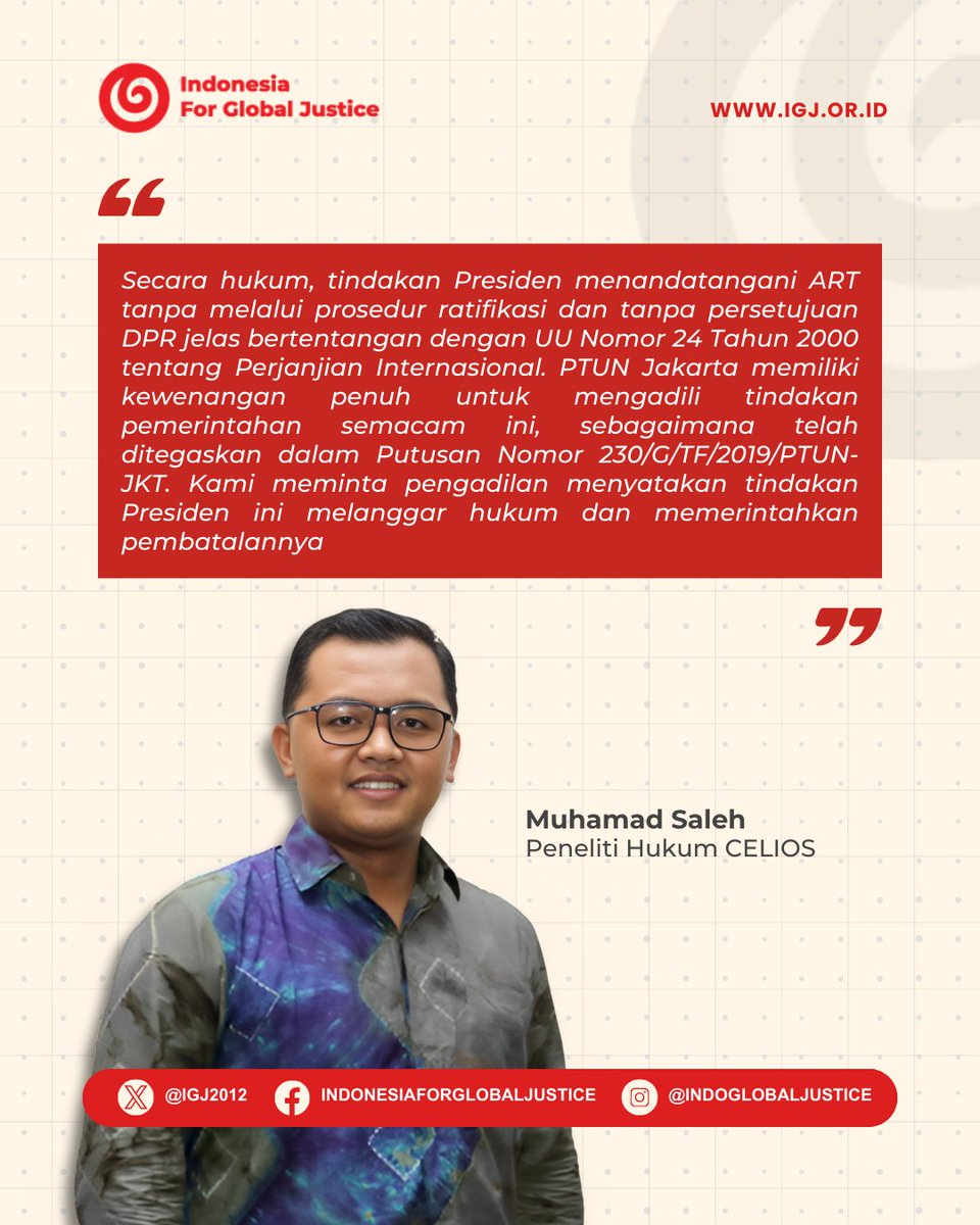 Indonesia Global Justice tweet media