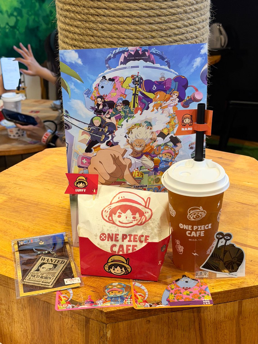 Khunnminho's tweet photo. “ONE PIECE POP-UP CAFE IN THAILAND”
ที่ ICONSIAM
- แลนด์มาร์ก Monkey D. Luffy สูง 5 เมตร
- โซน Egghead Island
- โซน Wano Country
- คาเฟ่ธีมวันพีซ
และ Rally Stamp
เข้าชมฟรี ถึง 31 ต.ค.
#ONEPIECEPopUpCafeInThailand
#ONEPIECE #ICONSIAM #ONEPIECETH https://t.co/UKCyxsQIor