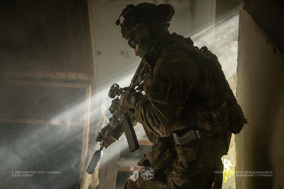 Azov Recon The new 'Tuman' unit of the Ukrainian 1st Azov Corps focused on ...