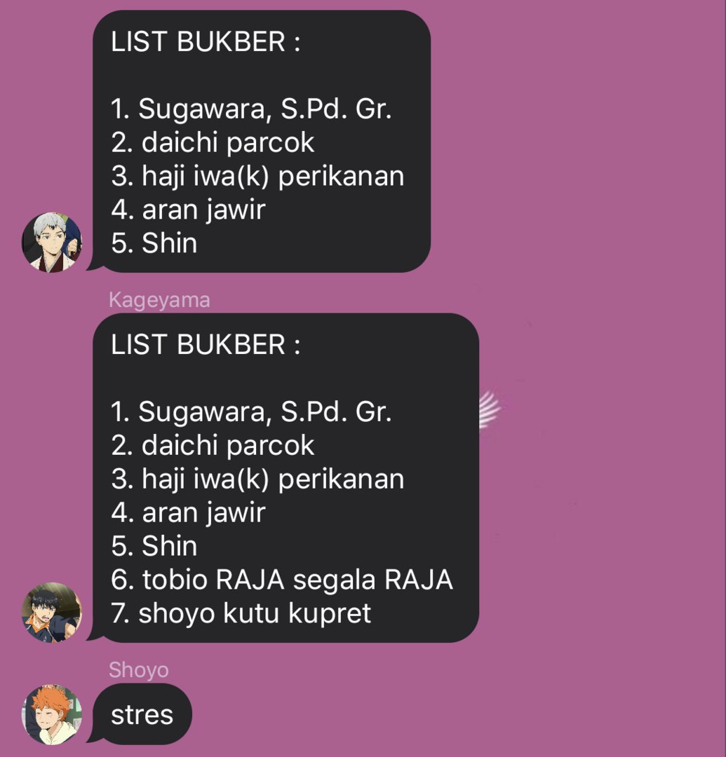 HAIKYUUFESS | CEK 📌 tweet media