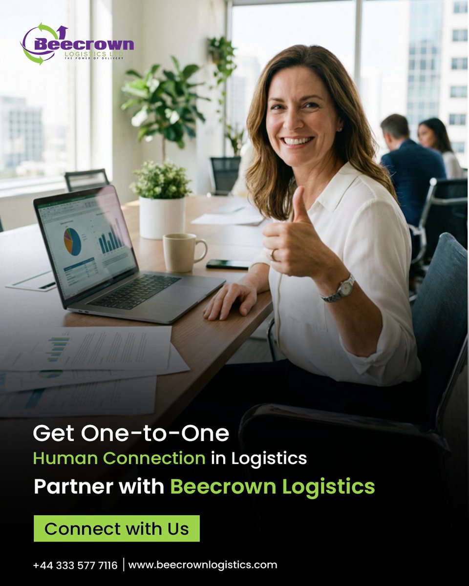 bcrownofficial's tweet image. 🚚 In logistics, speed matters — but communication matters even more. At BeeCrown Logistics, every client is supported by a dedicated Relationship Manager. No automated replies. 
Connect with us: beecrownlogistics.com

#BeeCrownLogistics #UKLogistics #CourierServices