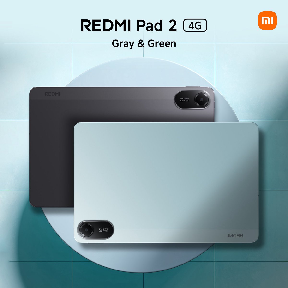 XiaomiGhana's tweet photo. The Redmi Pad 2 4G lets you stream, work, and learn anywhere there’s a signal. With a large immersive display and smooth performance, your entertainment and productivity travel with you.
Available in Gray & Green.
#RedmiPad24G #XiaomiGhana #TabletLife #StayConnected https://t.co/N8LP6tuBl9