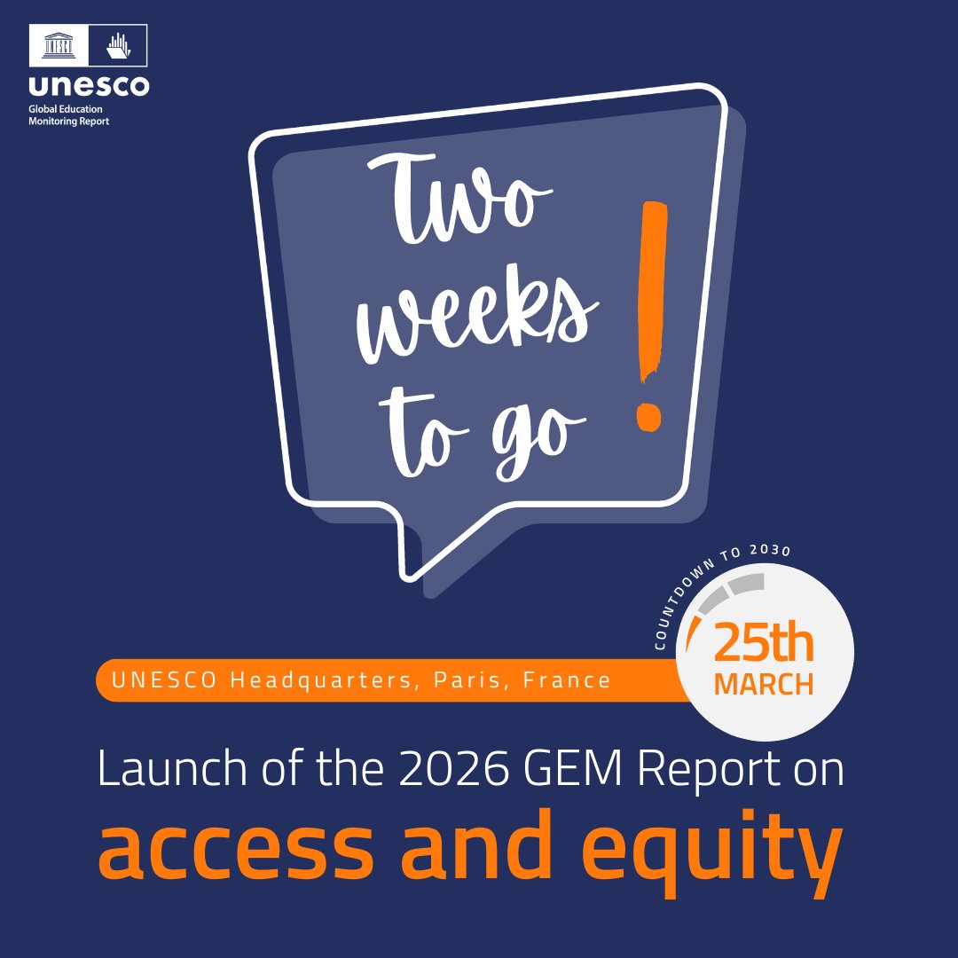Global Education Monitoring Report UNESCO tweet media