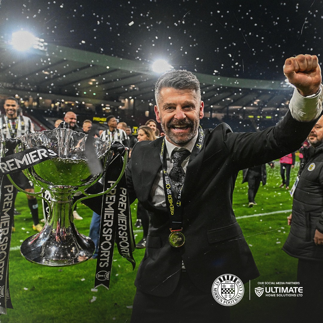 saintmirrenfc's tweet photo. St Mirren Football Club can confirm that Stephen Robinson has departed the club to join Aberdeen.

The board of directors and everyone at St Mirren would like to thank Stephen for the role he has played at the club during his four years in charge and wish him well for the future.