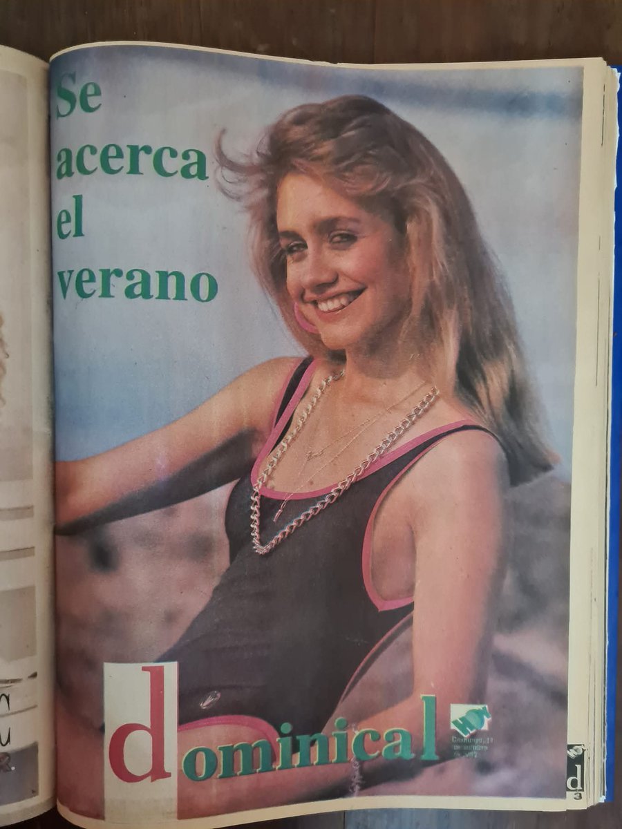 Javier Yubi, periodista de ABC, coleccionista de antigüedades, compartió en Facebook ejemplar Revista dominical del diario Hoy del 11/10/92, q' nunca salió a la luz.
Un general censuró, porq' una de las mansiones era suya.
Un ejemplar se salvó, el q' llevó Javier para corregir 👇