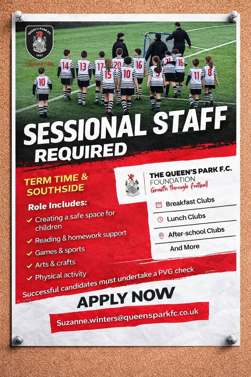 Queen's Park FC Foundation tweet media