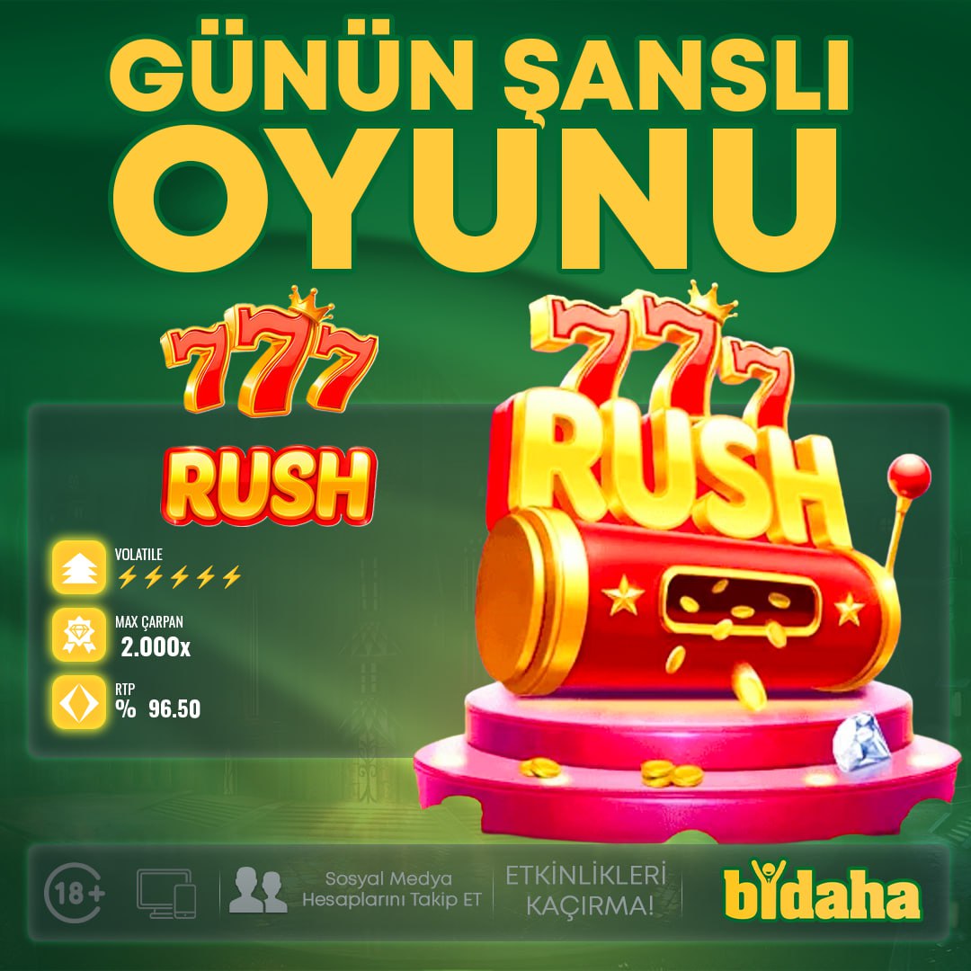 🎰 Karşınızda Bi'daha'nın Önerdiği Günün Şanslı Oyunu 🎰

🎾"Bugünün en yüksek kazançlarını elde etmenizi sağlayacak olan slot oyunu burada!

💰Şansınızı denemek için hemen başlayın, büyük ödüllerin sahibi olma fırsatını kaçırmayın. 💰

🔗 GÜNCEL GİRİŞ (t2m.io/Bidaha)
