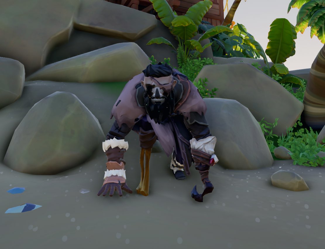 sleepyisboolin's tweet photo. Theme: Insectoid
Spooky Spider🕷️🕸️
 #StyleOfThieves #SeaOfThieves @SeaOfThieves https://t.co/CDJ4hTx83d