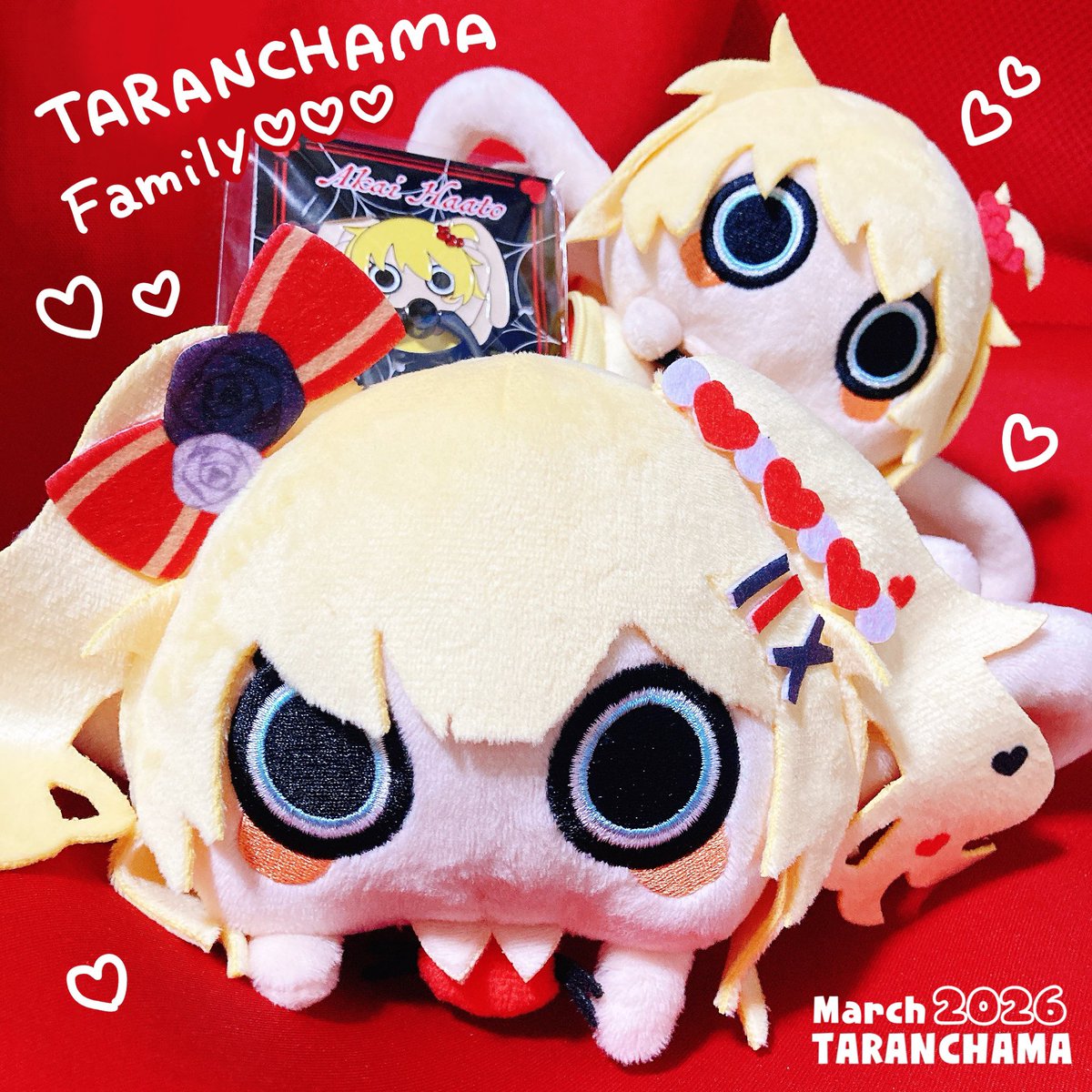 ねぇ……無理……タランちゃま親子可愛すぎる………😭😭😭タランちゃま❤️‍🔥かわいいよ❤️タランちゃま🕷️❤️‍🔥一緒に色んなところにお出かけしようね❣️🫶🥺だいちゅき……♡ #推し活はあとん日記 #タランちゃま