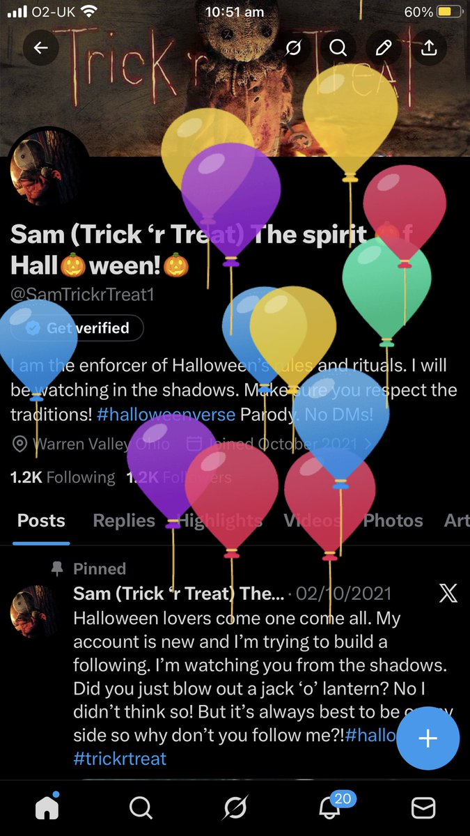SamTrickrTreat1's tweet photo. Looks like Pennywise has been around today!😜 https://t.co/80yLfUSNkf