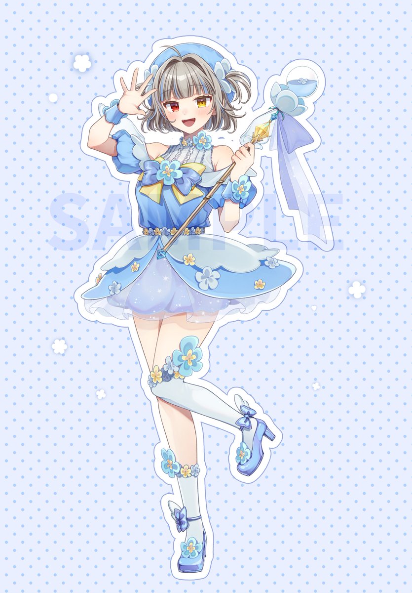 【おしごと】
すずみりん様のキービジュアル描かせていただきました!!!!!
キャラデザめちゃかわちくて描くのたのしかった🥹🩵

引用元から是非チェックしてください⇓⇓🫵 