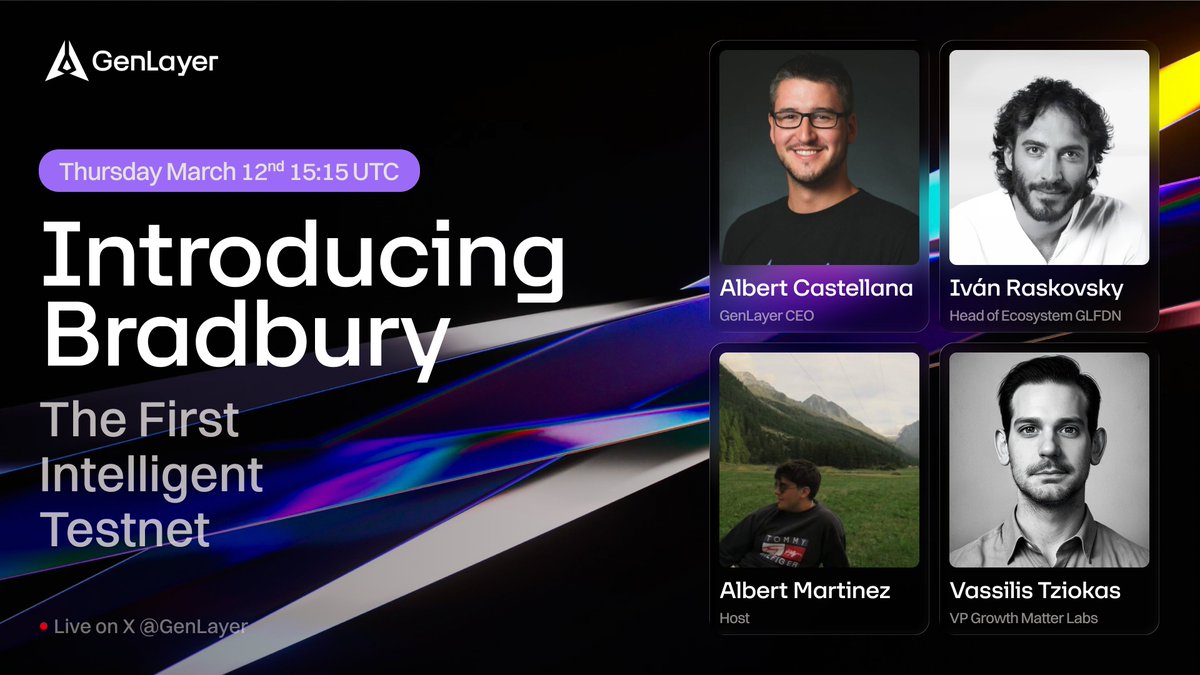 GenLayer tweet media