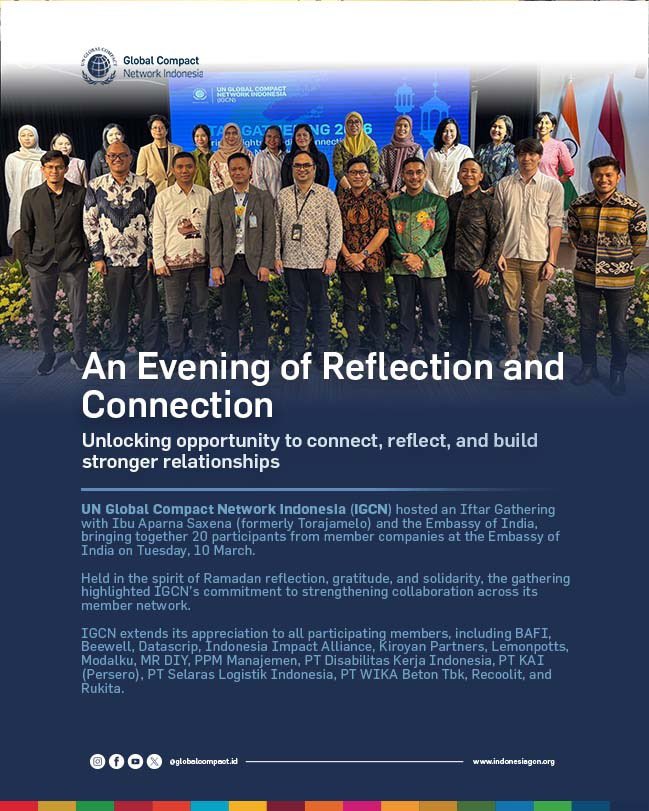 Indonesia Global Compact Network (IGCN) tweet media