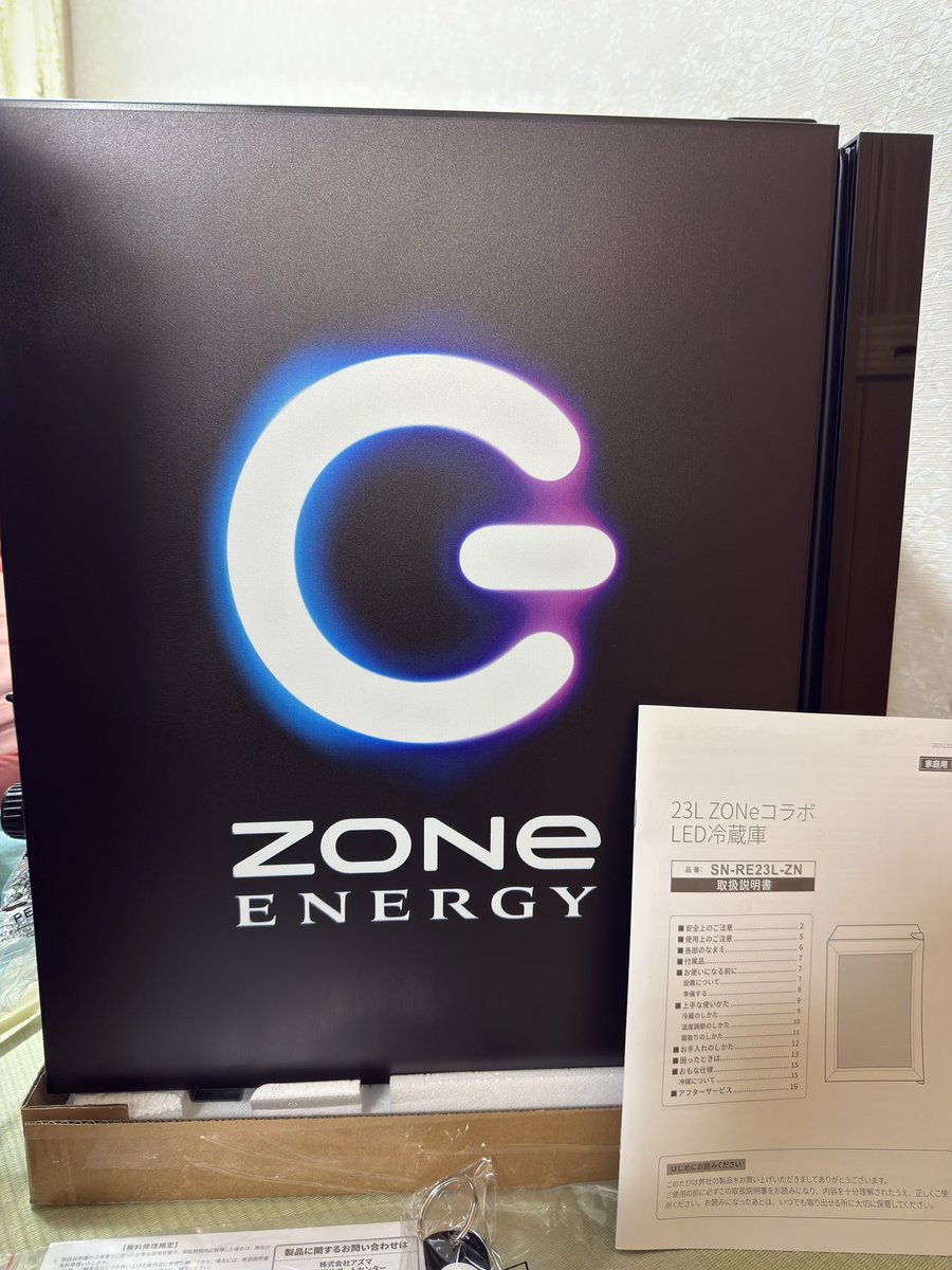 ZONe ENERGYドンキコラボ冷蔵庫 23L ドン・キホーテ限定 ZONeコラボ冷蔵庫発売決定！！ ＼ 本日からmajica
