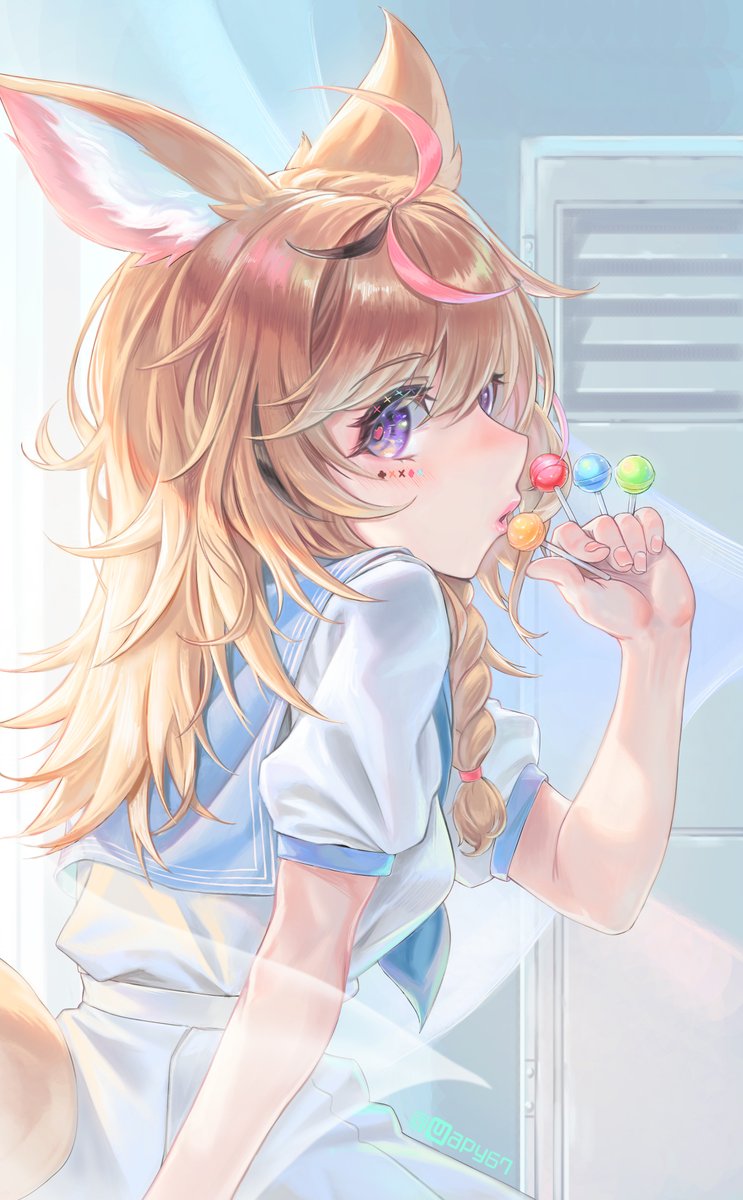 #過去絵を投げて絵を描いた気になろうキャンペーン

チヨコとキャンディー