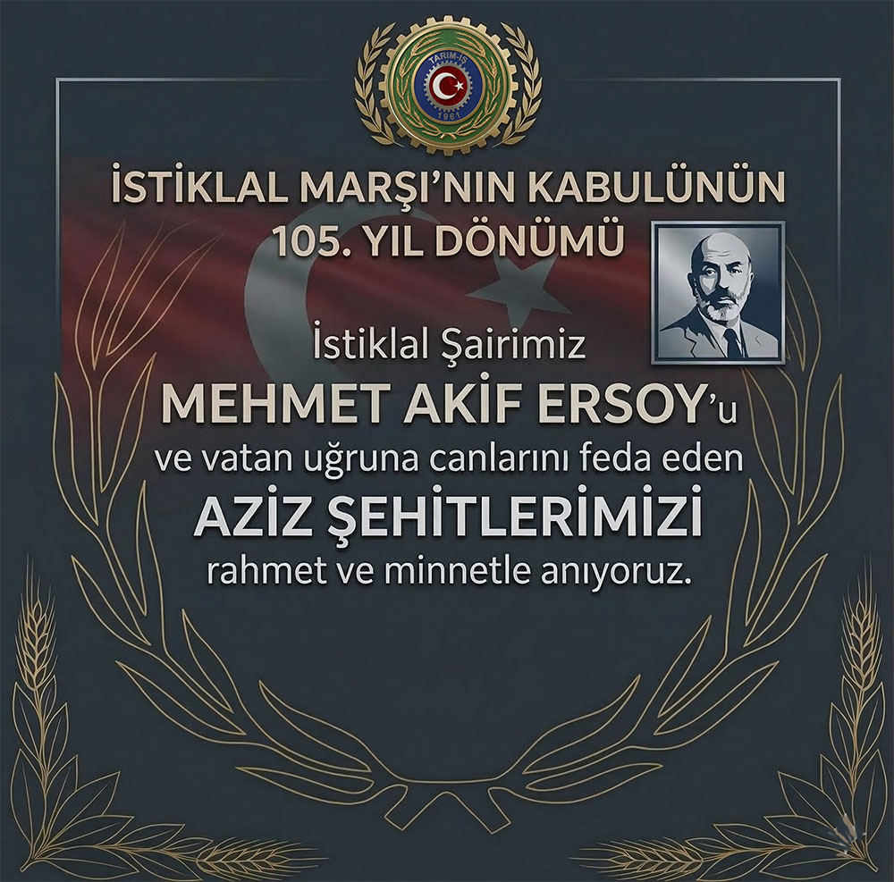 TARIM-İŞ SENDİKASI tweet media