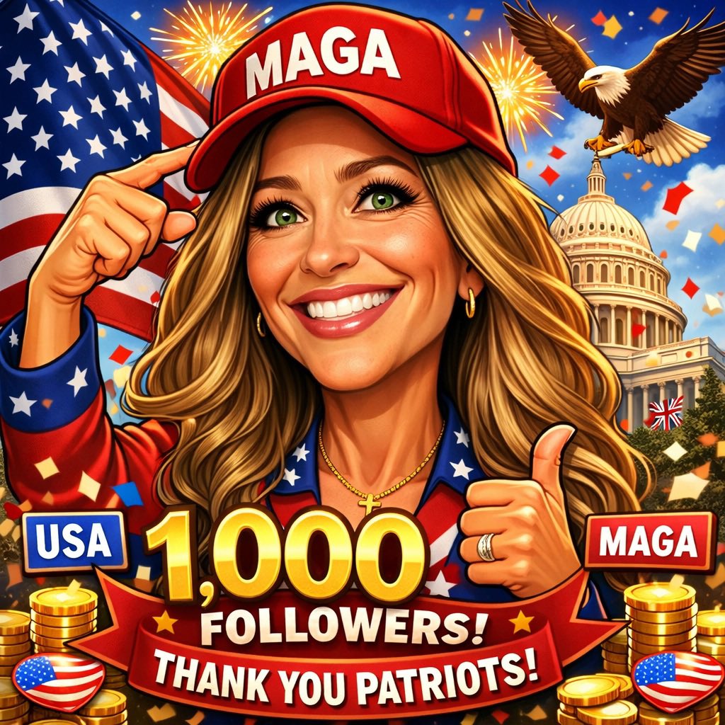 DeepFriedRocket's tweet image. 🇺🇸 1,000 followers! 🇺🇸
Thank you to all my fellow patriots for the follows, the support, and the love of this great country.
Proud to stand with people who believe in America First.
Onward together!🇺🇸 #maga #patriots #IFB