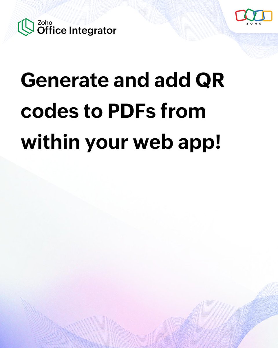 Zoho Office Integrator tweet media