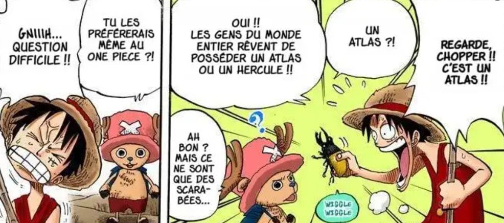 KentuckyMike2's tweet photo. J’ai une hot take de fou sur ce qu’est le one piece 

Un putain de scarabée 🪲 https://t.co/qZcM8zfC63