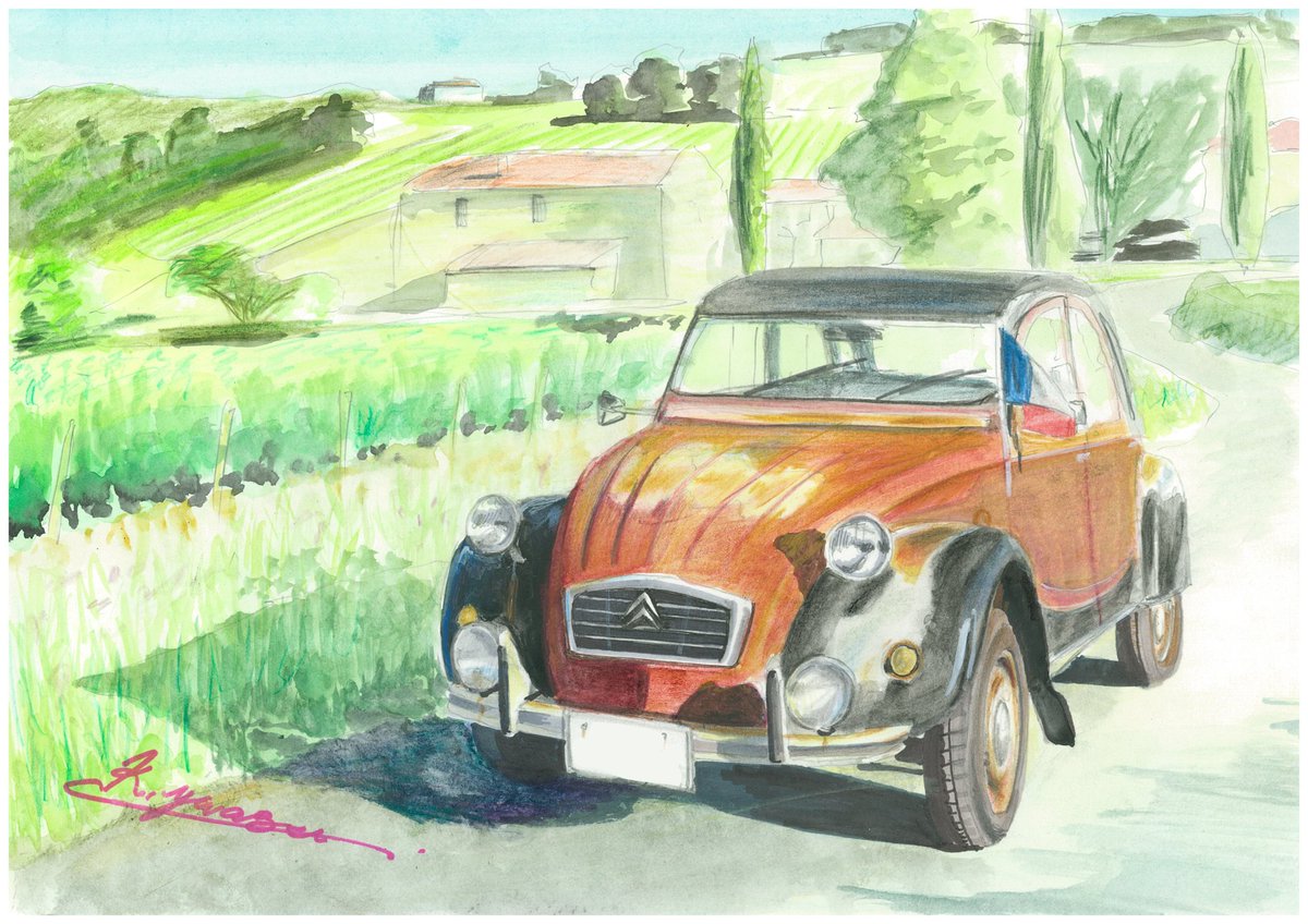 K.Yuasa 【愛車イラスト依頼5千円～！】 tweet media