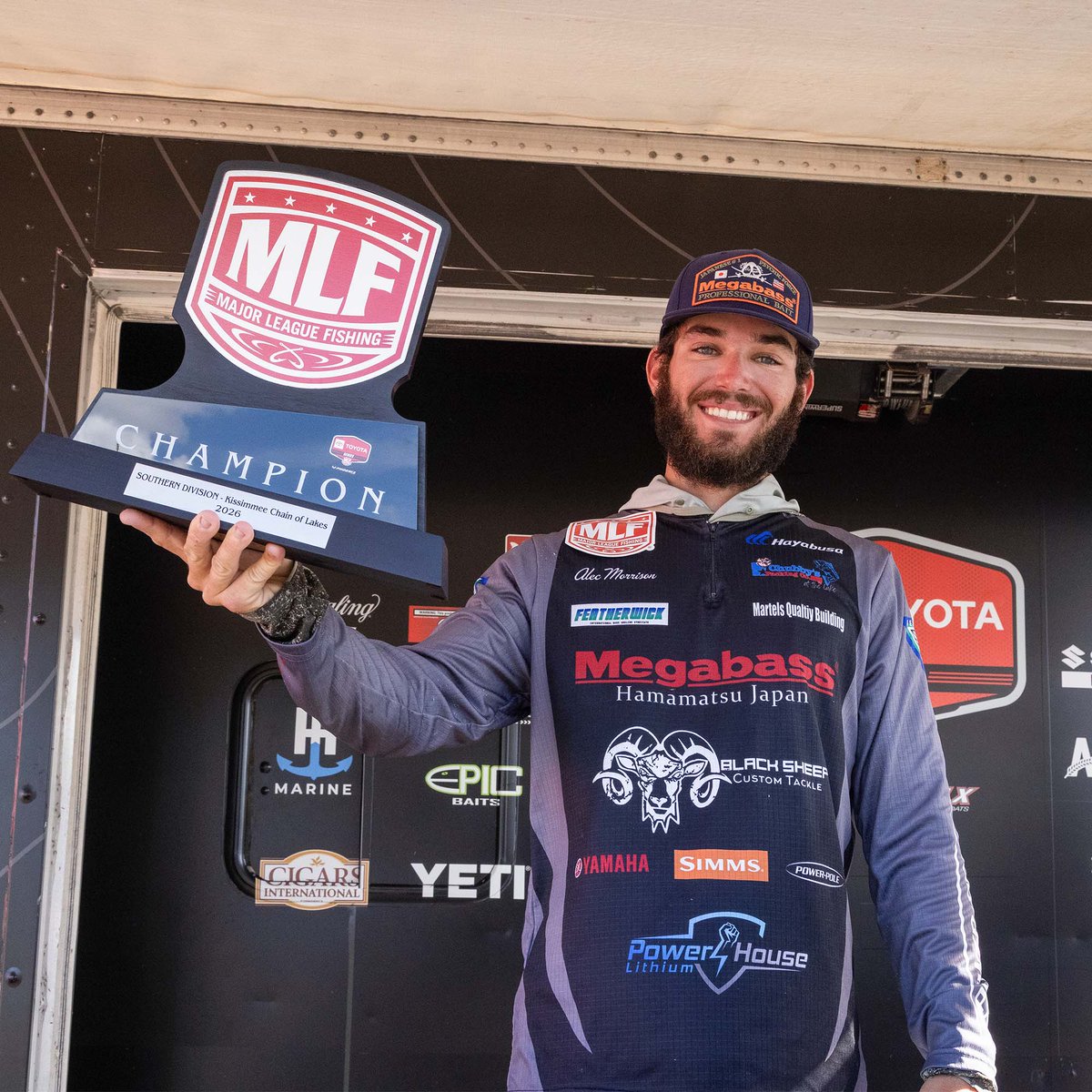 megabass_jp's tweet photo. アレック・モリソンが、MLF Toyota Series Presented by Phoenix Boats(サザンディビジョン第2戦)で圧巻の優勝!キシミー・チェーン湖で3日間合計 90lb14oz を記録し、MLF記録を更新!
#Megabass #itoengineering #YukiIto
#メガバス #ITOエンジニアリング #伊東由樹
#デストロイヤー #ヴィジョンワンテン #ワンテン #ヴィジョンワンテンSR #ワンテンSR
#Destroyer #VisionOneten #VisionOnetenSR
#MLF #majorleaguefishing