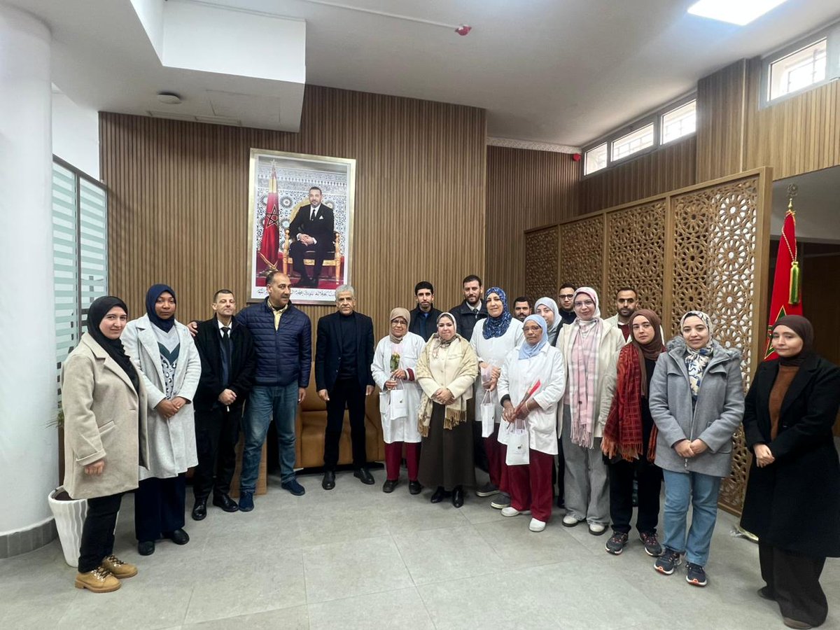 ANEAQ2's tweet photo. Rabat, lundi 9 mars 2026
À l’occasion de la Journée internationale des droits des femmes, l’ANEAQ a organisé une cérémonie d’hommage aux employées de l’agence. Cet événement a salué leur engagement et leur contribution au service de l’ANEAQ. https://t.co/HBbspZ4GnV